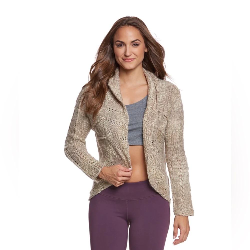 Prana Rosewood Yoga Wrap Sweater